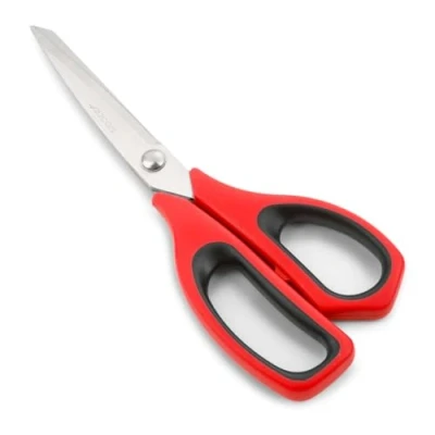 Immagine di Arcos Serie Prochef Forbici da Cucina Lama Acciaio Inossidabile 240 mm Manico Polipropilene Colore Rosso e Nero