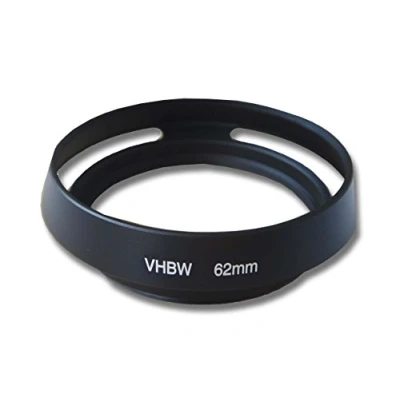 Immagine di vhbw paraluce 62mm compatibile con Sigma 18 200mm F3.5 6.3 II DC OS HSM, 250 mm 3.5 Macro HSM obiettivo