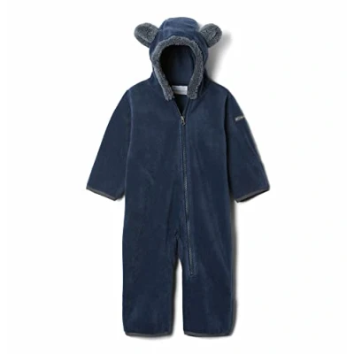 Immagine di Columbia Tiny Bear 2 Bunting, Tutina Neonato Pile Unisex Bambini e ragazzi, Blu (Collegiate Navy), 6 12 mesi