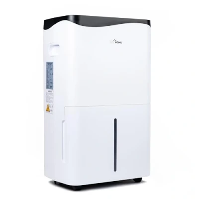 Immagine di IPOTOOLS Deumidificatore 50 l in 24 ore per ambienti fino a 100 m2 con 3 modalità di funzionamento, display digitale, tubo scarico, asciugatura, timer umidità, muffa, mobile