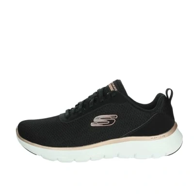 Immagine di Skechers Flex Appeal 5.0, Scarpe da Ginnastica, BKMT Black Multi, 38.5 EU