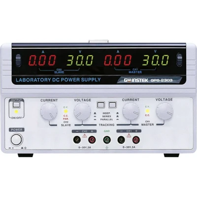 Immagine di GW Instek GPS 2303 Alimentatore da laboratorio regolabile 0 30 V/DC 3 A 180 W Num. uscite 2 x