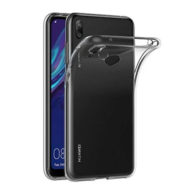 Immagine di AICEK Cover Huawei Y7 2019, 2019 Silicone Case Molle di TPU Trasparente Sottile Custodia per (6.26 Pollici)