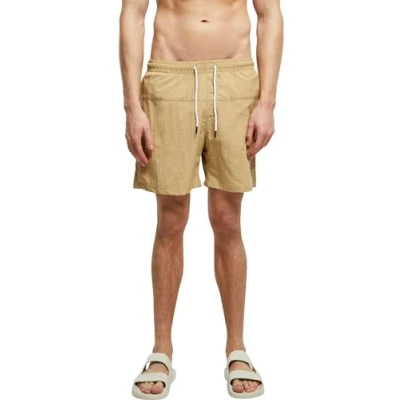 Immagine di Urban Classics Block Shorts da mare, Uomo, Taglia: 4XL, Unionbeige