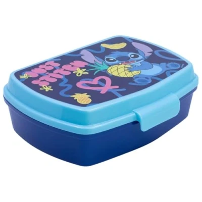 Immagine di ALMACENESADAN 4565 Contenitore per il pranzo rettangolare multicolore Stitch Palms, riutilizzabile, senza BPA,