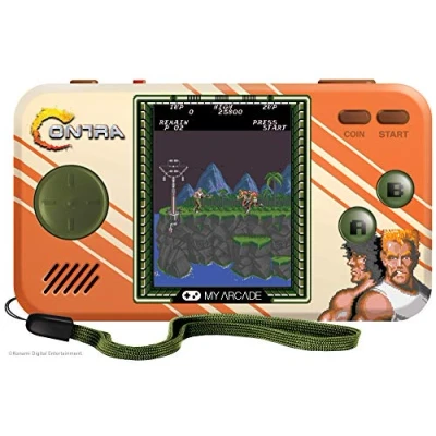 Immagine di My Arcade DGUNL 3281 Contra Pocket Player Handheld Sistema di gioco portatile