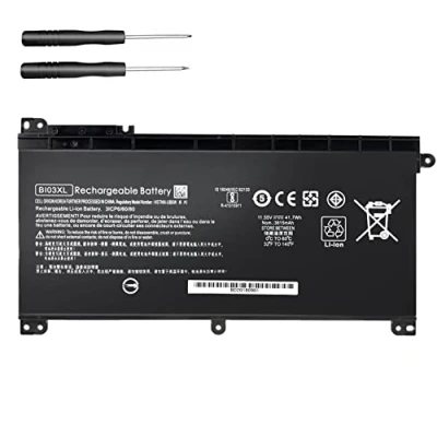 Immagine di K KYUER BI03XL ON03XL Laptop Batteria per HP Pavilion X360 13 U M3 U001DX U103DX U100TU U108TU Stream 14 AX CB DS AX010NR AX010WM AX020WM CB011WM DS0120NR