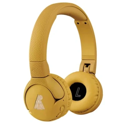 Immagine di POGS Cuffie wireless Bluetooth per bambini The Gecko 2 pieghevoli robusti a partire dai 3 anni Limite volume 85 dB Microfono On Ear Funzione di condivisione musicale