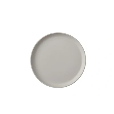 Immagine di Mepal Piatto Frutta Silueta Lavabile in lavastoviglie e microonde Piatti di plastica da Cena Servizio 23 cm Nordic White