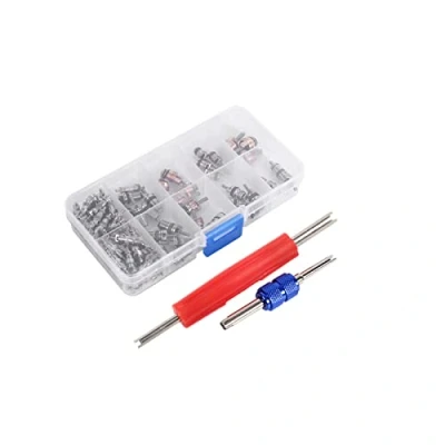 Immagine di Climatizzatore valvola a/c R134 A/R12 refrigerazione nuclei rimuovi tool assortment kit, 102PCS