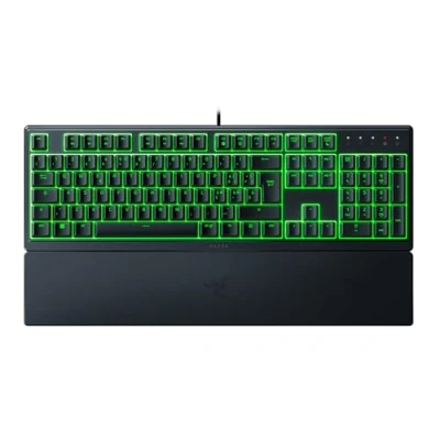 Immagine di Razer Ornata V3 X Tastiera a membrana basso profilo con Chroma RGB (interruttore ibrido membrana, poggiapolsi ergonomico) IT Layout Nero