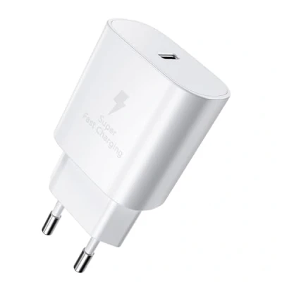 Immagine di caricatore USB C da 25 W, Spina Type PD 3.0 adattatore di alimentazione universale rapido compatibile con Samsung Galaxy S22/S23/S24/Google Pixel/Tablet
