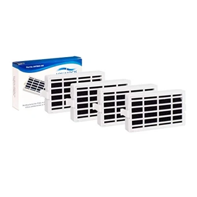 Immagine di Aqualogis Pacco da 4 Filtro antibatterico per frigorifero Whirlpool compatibile con Microban ANT001, ANT 001, ANTF MIC, 481248048172 Sistema di protezione aria