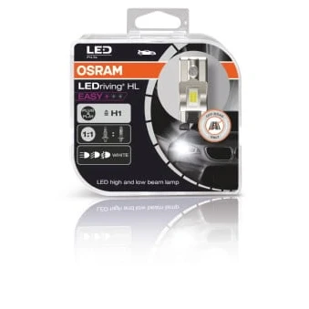 Immagine di OSRAM LEDriving HL EASY ≜ H1, lampada LED abbaglianti e anabbaglianti, bianco freddo 6500K, nessun accessorio necessario, solo per uso fuoristrada no ECE, 2 lampade
