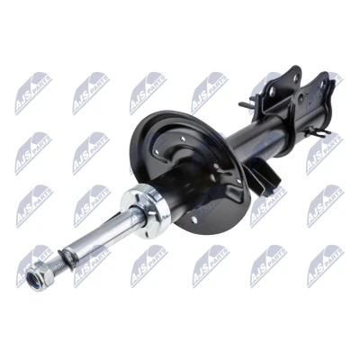 Immagine di NTY A CH 061 Ammortizzatore Assale anteriore Dx pressione del gas doppio tubo tipo McPherson Spina superiore, Collare inferiore