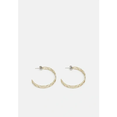 Immagine di Fossil Orecchini da donna in acciaio inossidabile, tonalità oro, con chiusura a perno/studente, Oro tenue