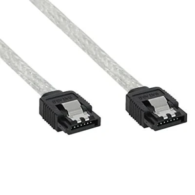 Immagine di InLine 27305R 0.5m Trasparente cavo SATA