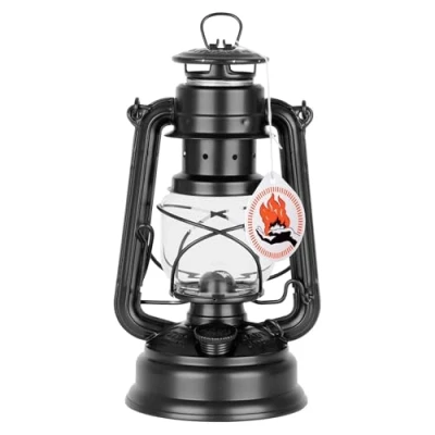 Immagine di Feuerhand Baby Special 276 Lanterna Antivento, Colore: Nero Opaco