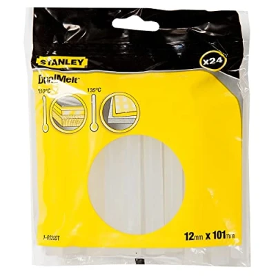 Immagine di STANLEY 1 GS20DT Ricariche Stick Colla, 100 x 11.3 mm, Set di 24 pz