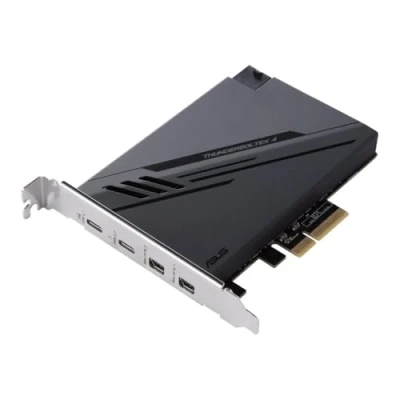 Immagine di Asus ThunderboltEX 4 Scheda PCI Express Mini DisplayPort, Express, Thunderbolt, USB 2.0, 3.2 Gen 2 (USB 3.1) PCIe