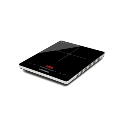 Immagine di G3 Ferrari G10208 Fornello a Induzione &quot;Energiko&quot;, 2000W, Temperatura e Potenza Regolabile, Timer, Display Digitale, Facile da Pulire, Nero/Grigio Argento