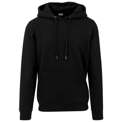 Immagine di Urban Classics Basic Felpa con cappuccio, Uomo, Taglia: Small, Black