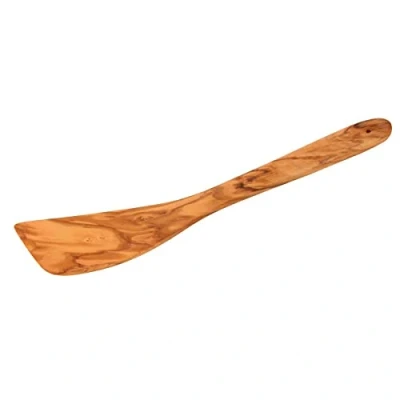 Immagine di Fackelmann Spatola in Legno d&#039;ulivo 30 cm, Robusto e con Grana inconfondibile (Colore: Marrone), quantità: 1 Pezzo