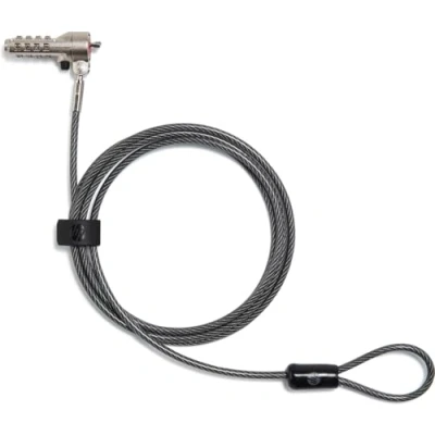 Immagine di HP Essenziale, Nano Combinazione, Blocco Cavo, Sicurezza notebook, Nero