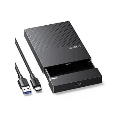Immagine di UGREEN Case SSD 2.5&quot; USB 3.0 UASP 6Gbps, Enclosure Hard Disk per 7mm e 9.5mm SATA I II III HDD SSD, Disco Rigido Compatibile con 860 Evo WD Toshiba Seagate Hitachi Kingston Crucial, PS4