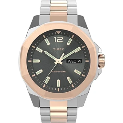 Immagine di Timex Orologio Analogico al Quarzo Uomo con Cinturino in Acciaio Inossidabile TW2V43100
