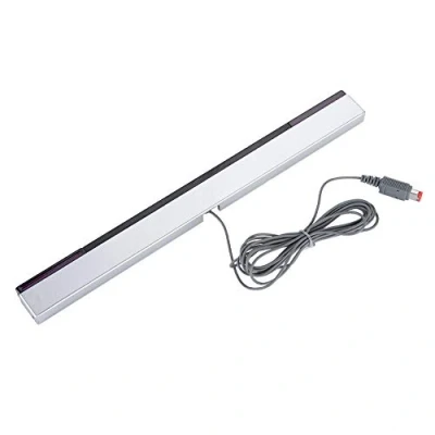 Immagine di Barra sensore IR, sensore, ricevitore cablato a infrarossi raggio segnale IR per WII U