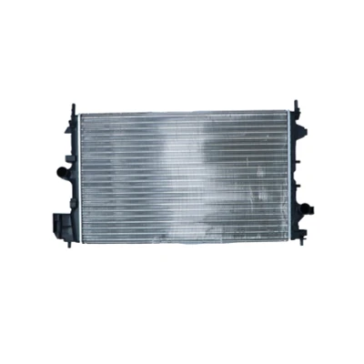 Immagine di NRF 58204A Radiatore motore Alluminio 650 398 34 Alette di raffreddamento montate meccanicamente SAAB: 9 3 Sedan, OPEL: Signum CC, Vectra C Caravan