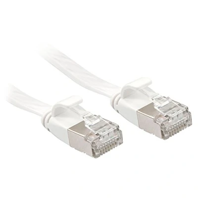 Immagine di LINDY 47545 RJ45 cavo di rete, patch CAT 6A U/FTP 10.00 m Bianco 1 pz.