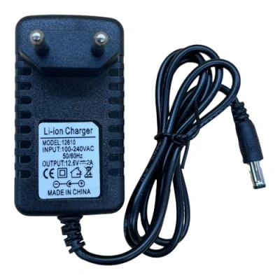 Immagine di Lelukee Alimentatore Universale Caricatore Ricambio Driver 12.6V 2A,24W Spina EU Alimentazione Elettrica Trasformatore AC 100 240V per LED Striscia Router WiFi