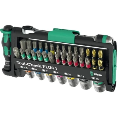 Immagine di Wera Tool Check PLUS 1 05049055001 Kit inserti Taglio, Croce Phillips, Pozidriv, Brugola interna, TORX interno, BO