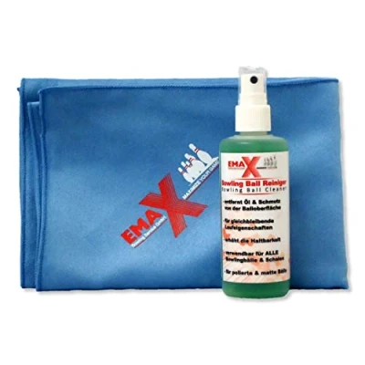Immagine di Bowling Ball Cleaner Detergente per Palline da 100 ml Pulizia Rapida delle Facile Usare Spray Incluso Panno in Microfibra