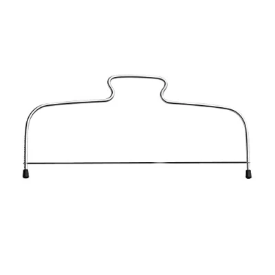 Immagine di Original Kaiser 769134 Accessorio per Tagliare Il Fondo della Torta, Struttura in Alluminio con Filo Metallico Tagliare, 38 cm