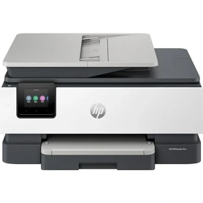 Immagine di HP OfficeJet Pro 8134e 40Q46B, Stampante Multifunzione a Getto d&#039;Inchiostro A4 Colori, Fronte e Retro Automatico, 20 ppm, Wi Fi, Smart, 3 Mesi di Inchiostro Instant Ink Inclusi con HP+, Grigia