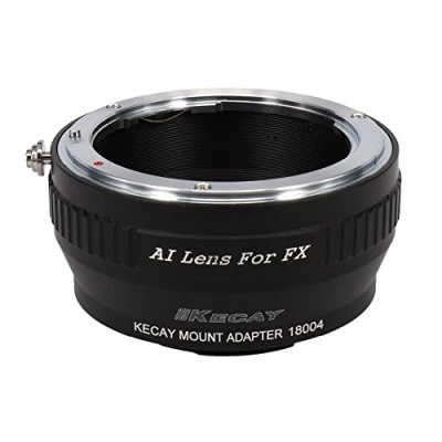 Immagine di KECAY® Adattatore Obiettivo Lente per Nikon AI Fujifilm FX Camera X Pro1 E1 E2 A1 M1 T1 T10