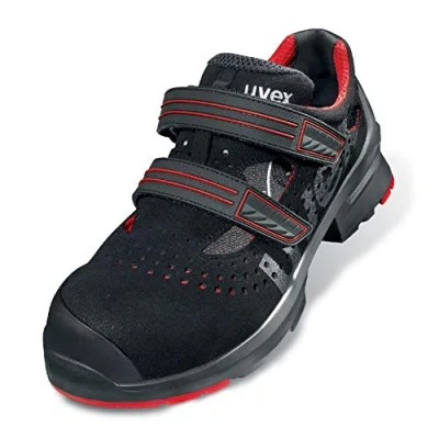 Immagine di uvex 1 support 8516245 ESD scarpe di sicurezza S3 Taglia delle (EU): 45 Rosso Nero Paio/a