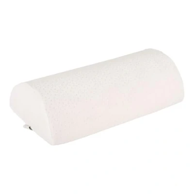 Immagine di Pikolin Home Cuscino in Memory Foam per Gambe di durezza Media, a Forma Mezzaluna ergonomico, Regolabile e Traspirante