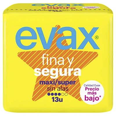 Immagine di Evax Maxi e Sicure Assorbenti Sanitari 13 Pezzi