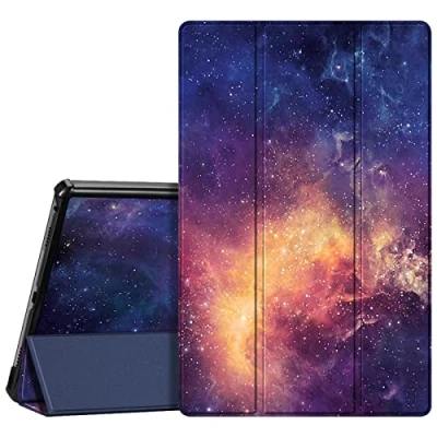 Immagine di FINTIE Custodia Cover per Lenovo Tab M10 Plus (3a Gen) 10.6&quot; 2022 TB125/TB128, Sottile Leggera Case Protettiva con Auto Sonno/Sveglia Gen 3 Tablet, Galaxy