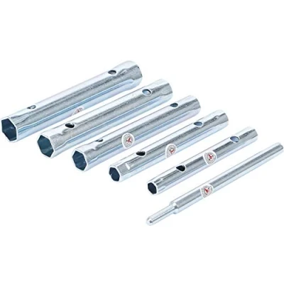 Immagine di Kraftmann 85814 Pipe wrench set, 8 17 mm, 6 pezzi