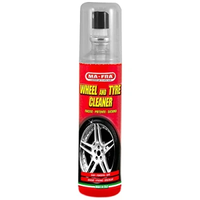 Immagine di Ma Fra, Pulitore Gomme, Detergente per Cerchi e Pneumatici Auto, 125ml