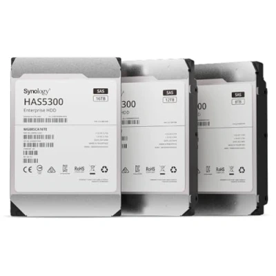 Immagine di Synology HAS5300 16TB 3.5 Zoll SAS 12Gb/s interne Festplatte (HAS5300 16T)