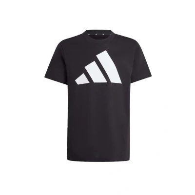Immagine di adidas Performance TEE Unisex Tshirt basic per bambini, Taglia: 7 8a, Black/white