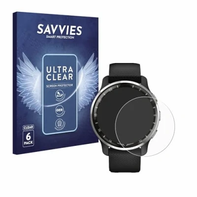 Immagine di savvies (6 Pezzi Pellicola Protettiva per Garmin D2 Air X10 Protezione Schermo Trasparente