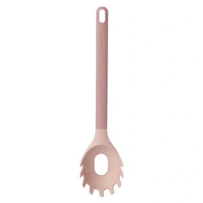 Immagine di BergHOFF Leo Antiaderente Soft Touch Pasta Cucchiaio, Nylon, Rosa, 31 x 7 cm