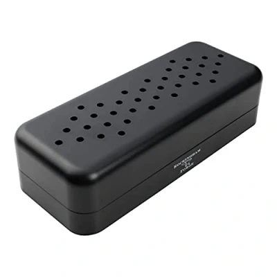 Immagine di Rockingham Forge Custodia per pietra affilare, plastica, nera, 186/BOX